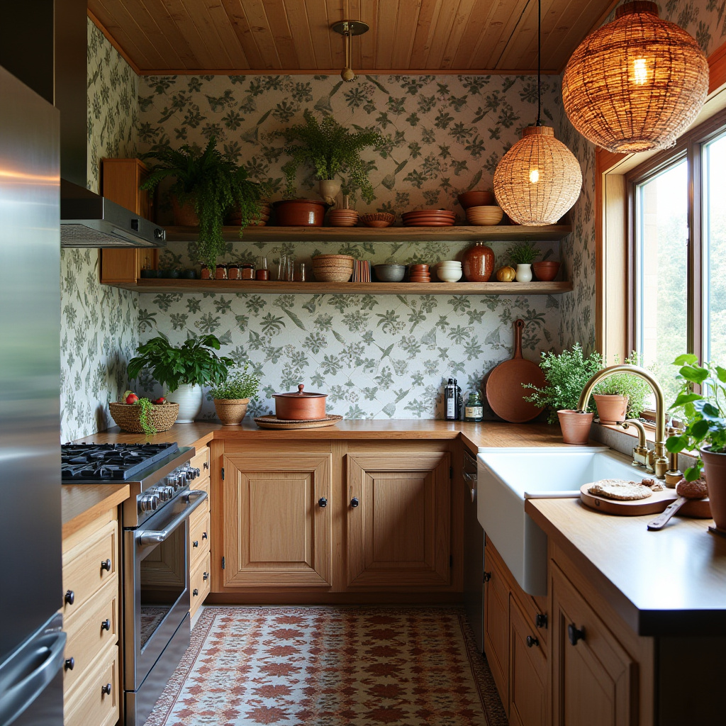 small boho kitchen 4