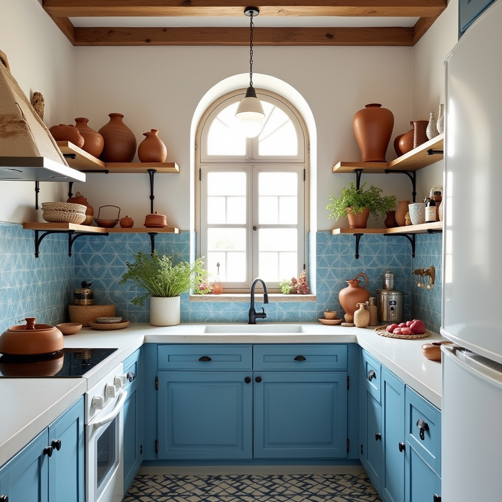 small boho kitchen 7