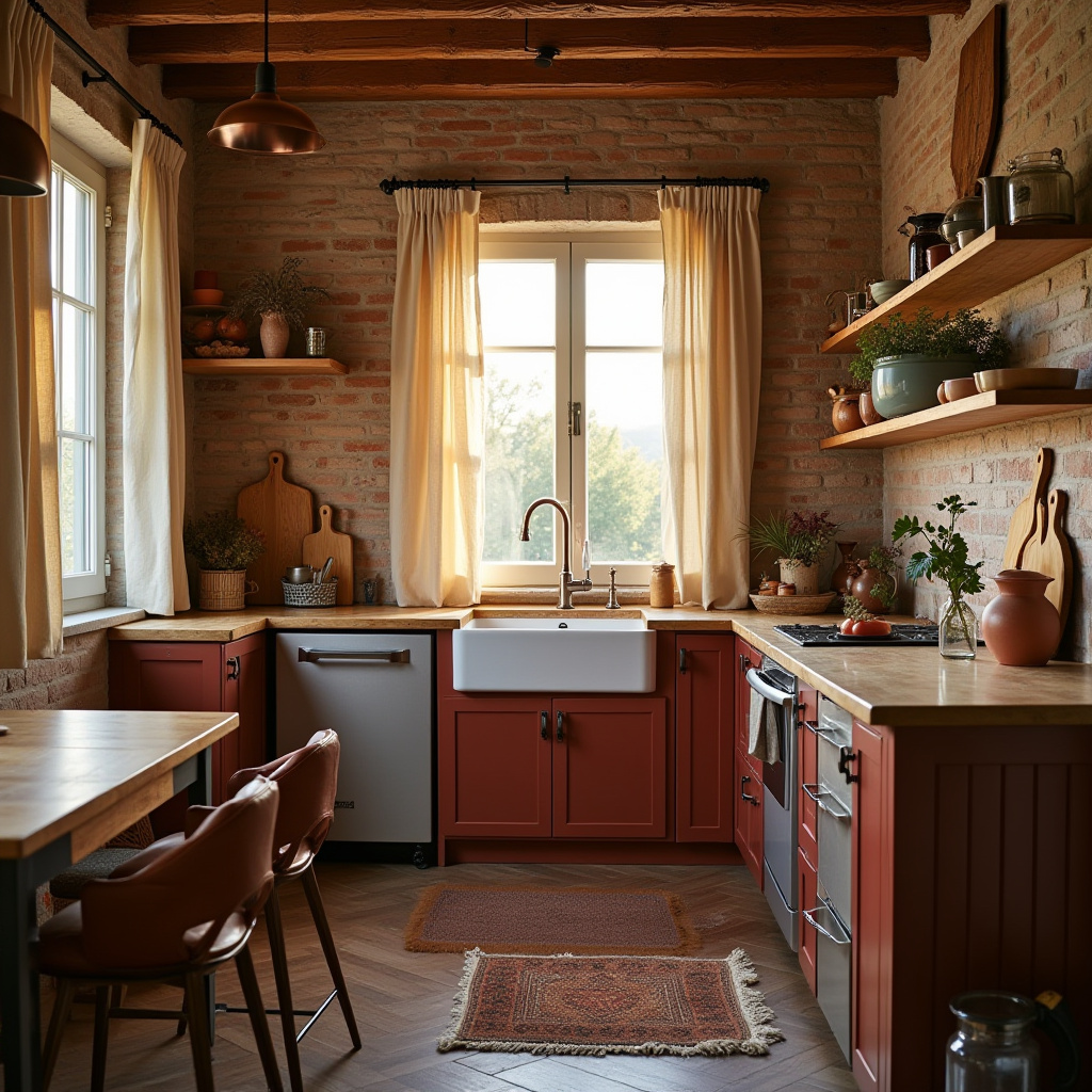 small boho kitchen 9