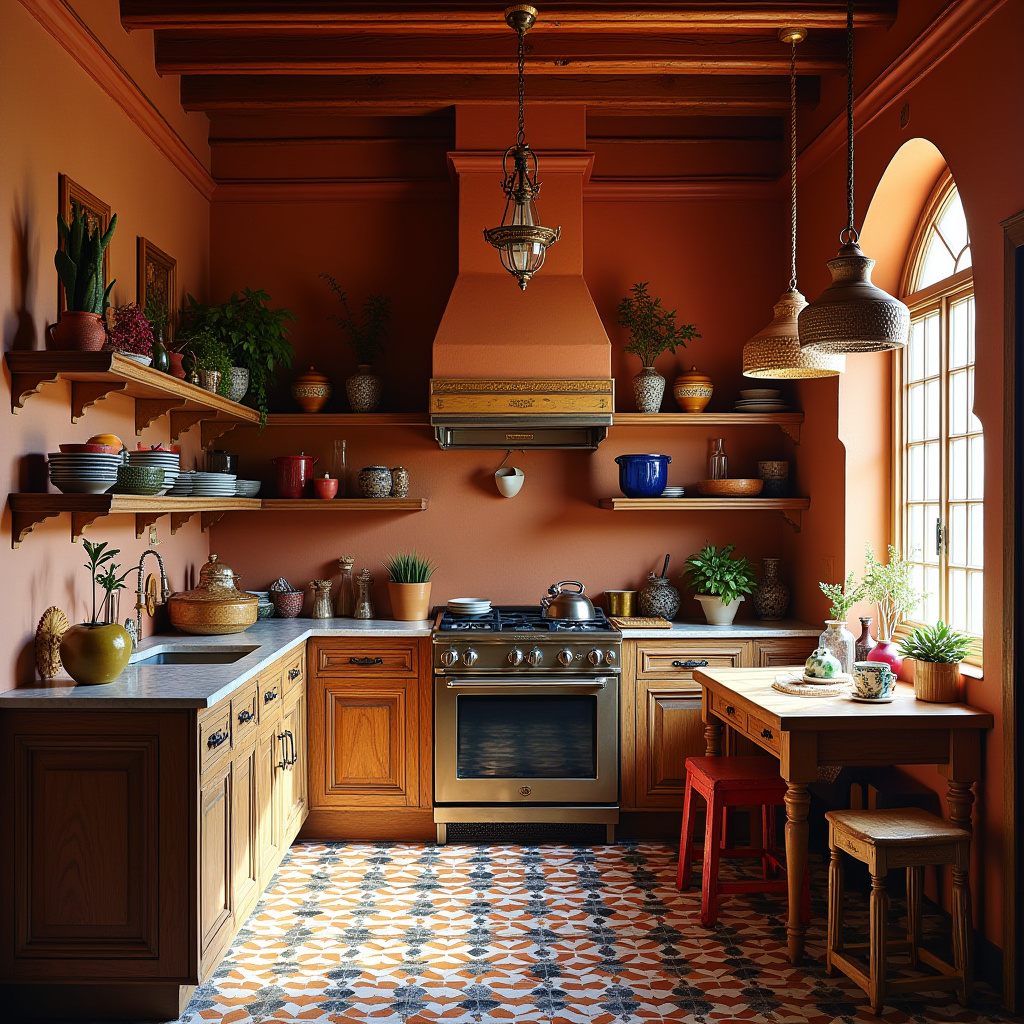 small boho kitchen decor 13