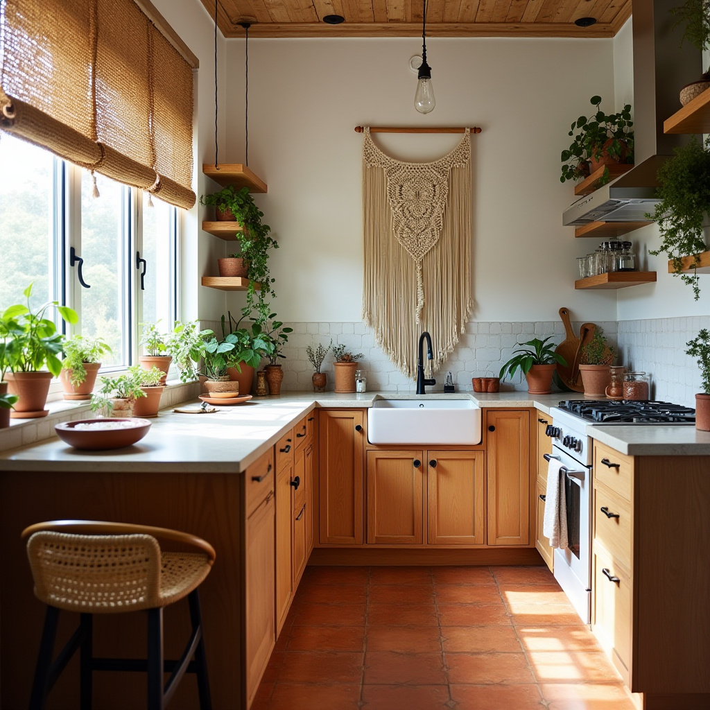 small boho kitchen decor 2