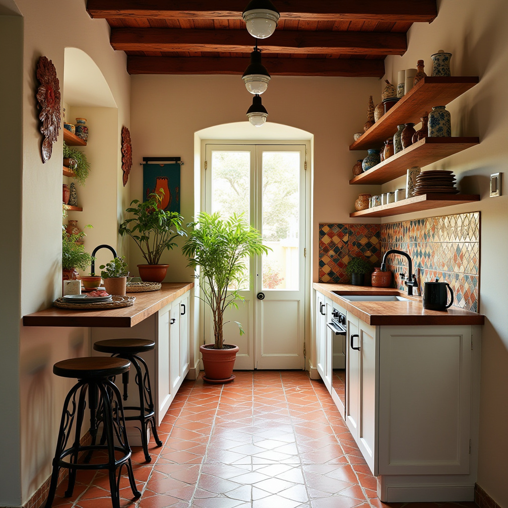 small boho kitchen decor 23