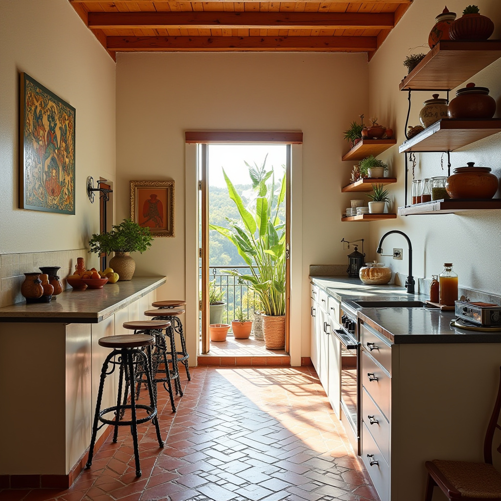 small boho kitchen decor 24