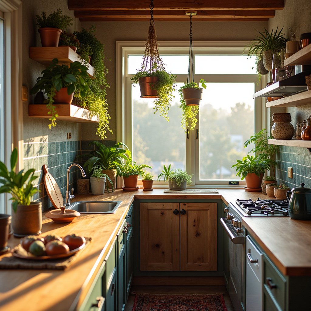 small boho kitchen decor 3