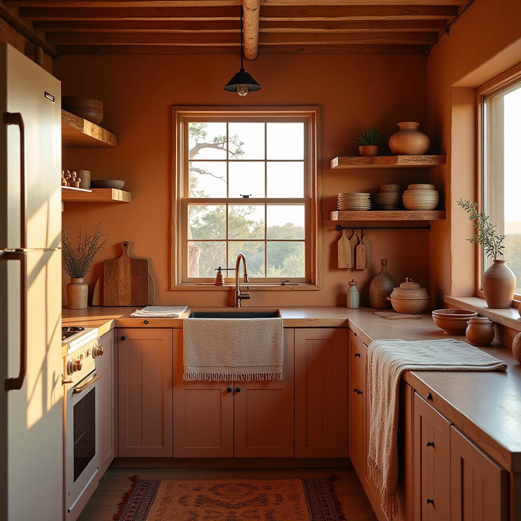 small boho kitchen decor 30