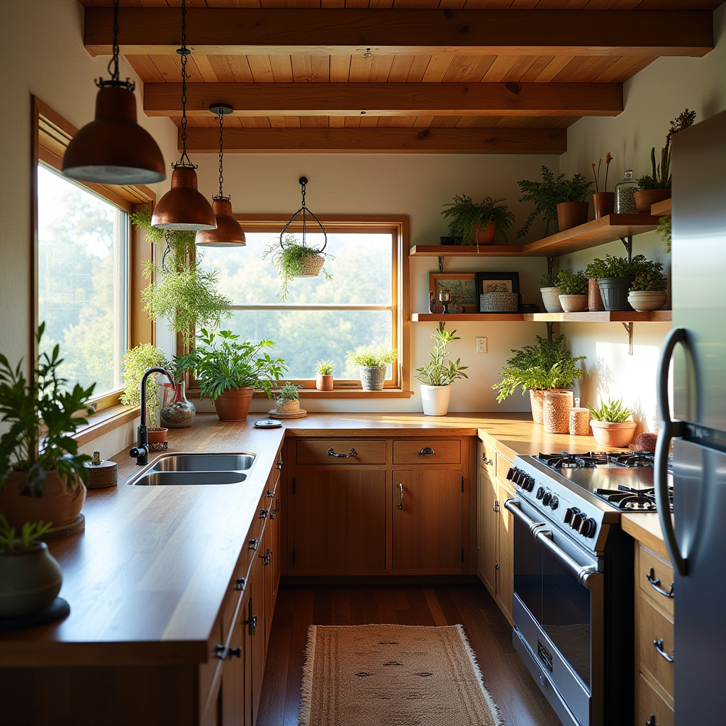 small boho kitchen decor 4