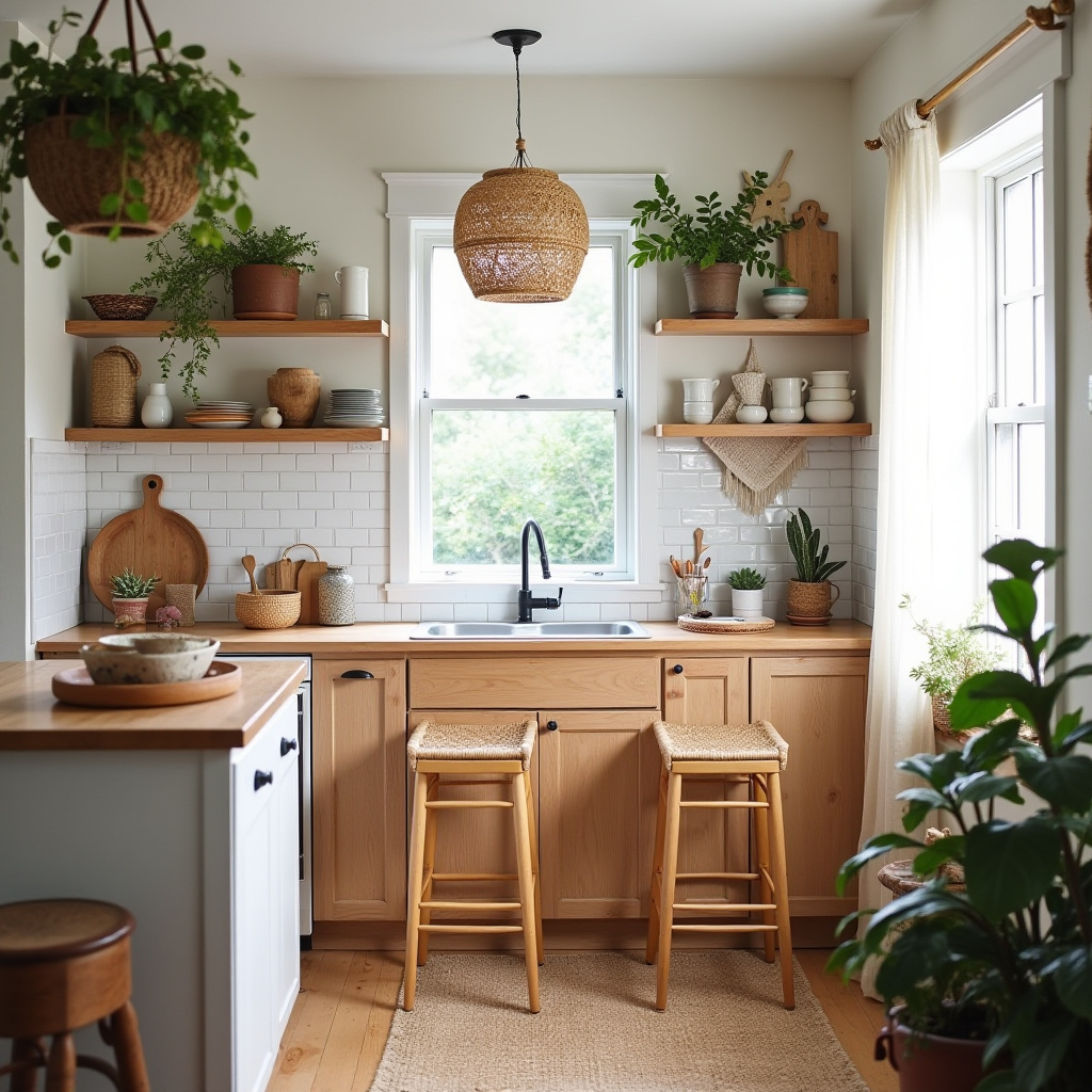 small boho kitchen ideas 2