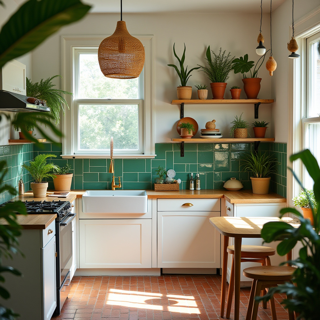 small boho kitchen ideas 20