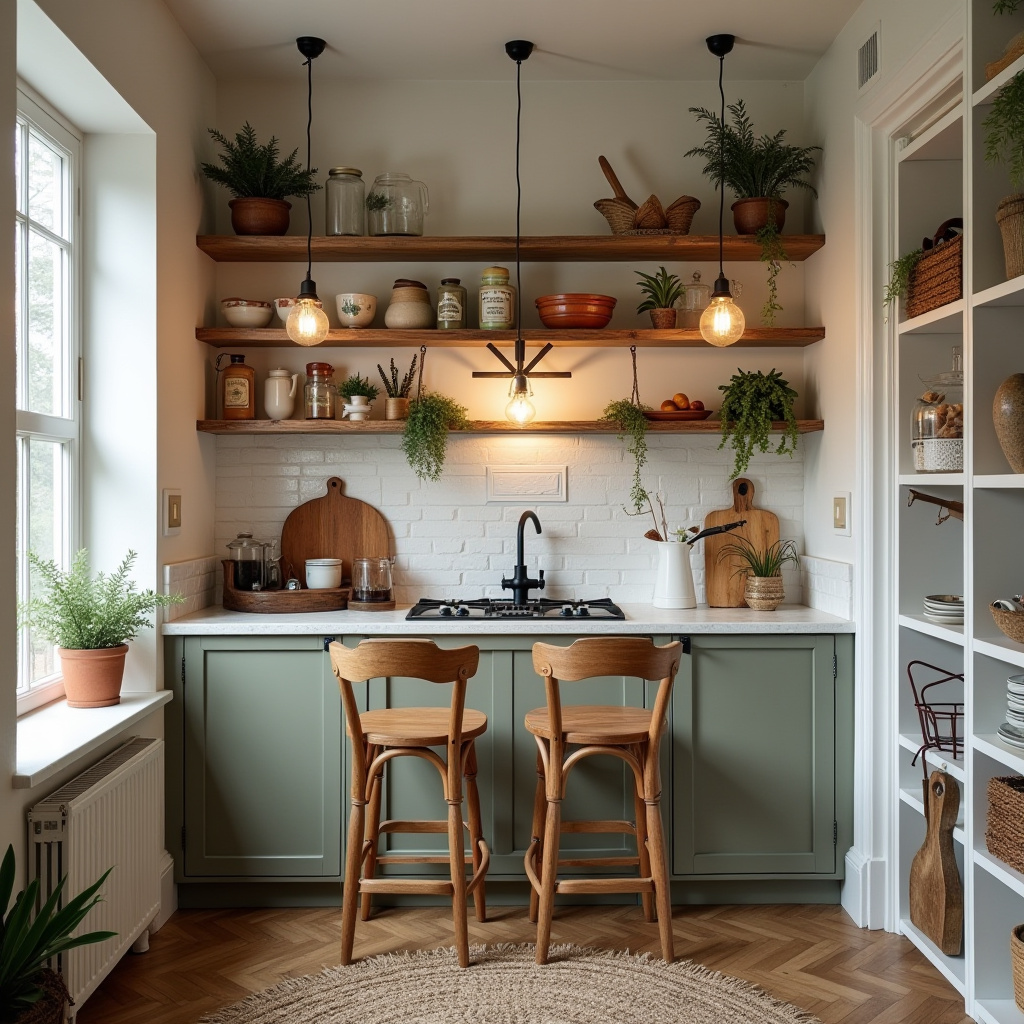 small boho kitchen ideas 21