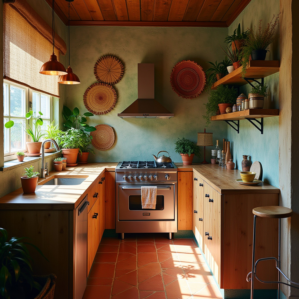 small boho kitchen ideas 3