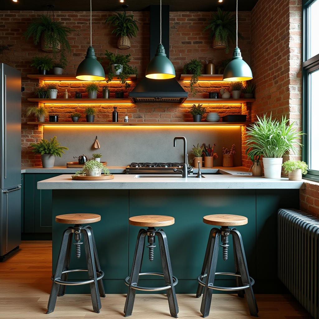 small boho kitchen ideas 34