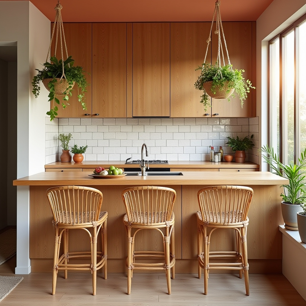 small boho kitchen ideas 37