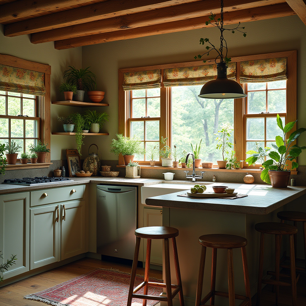small boho kitchen ideas 39