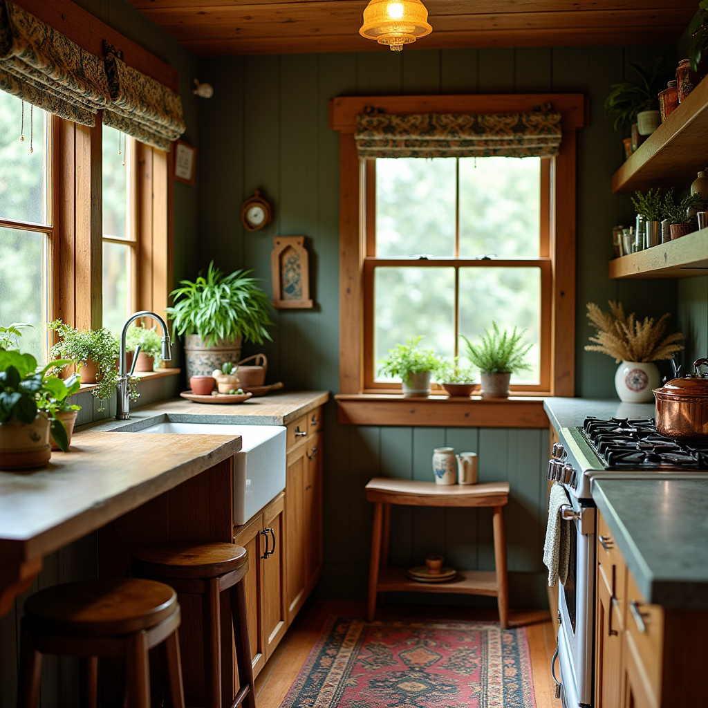 small boho kitchen ideas 40