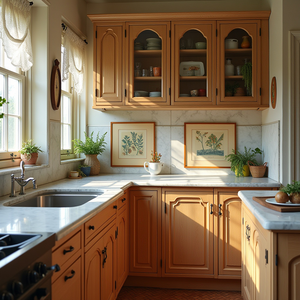tiny boho kitchen 17