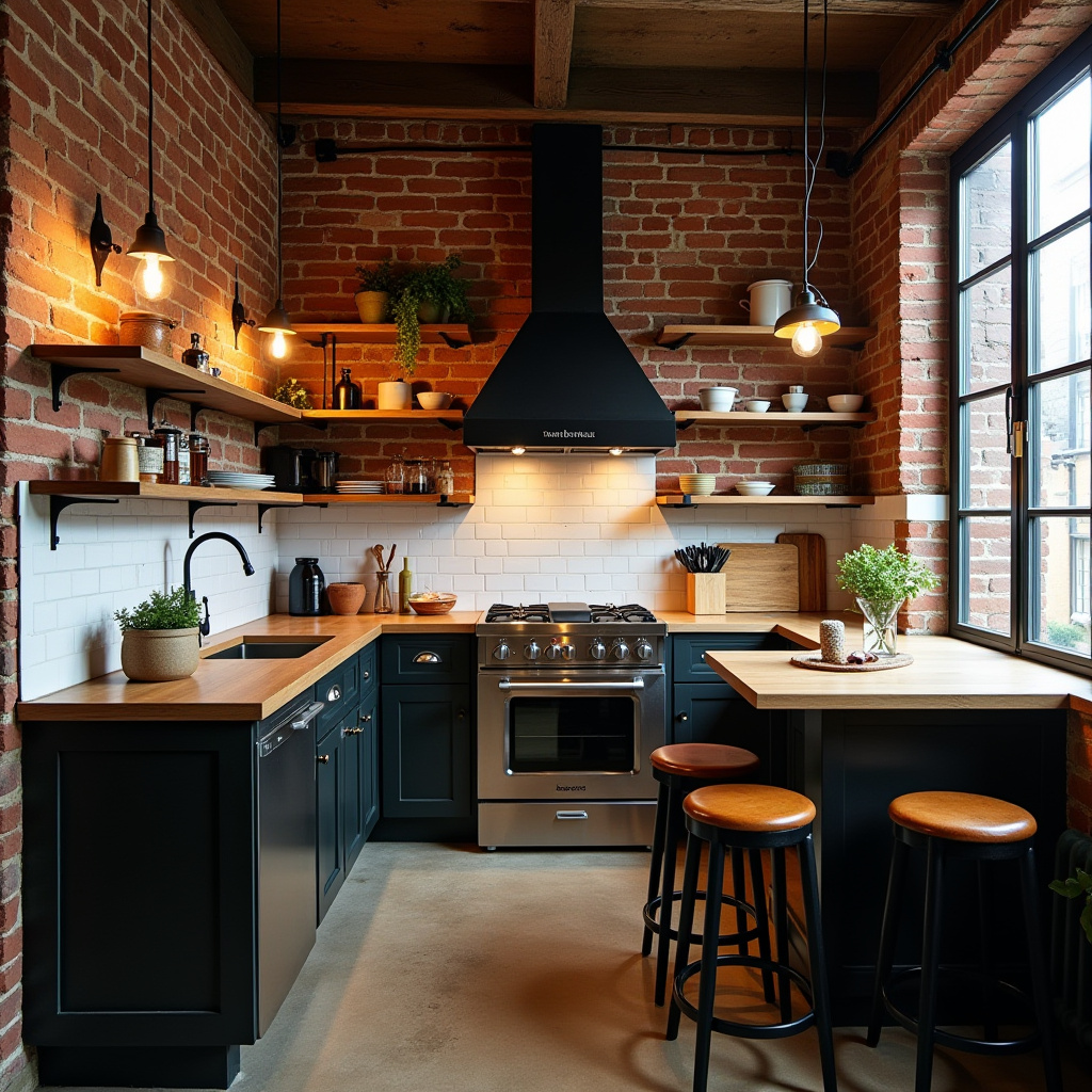 tiny boho kitchen 31