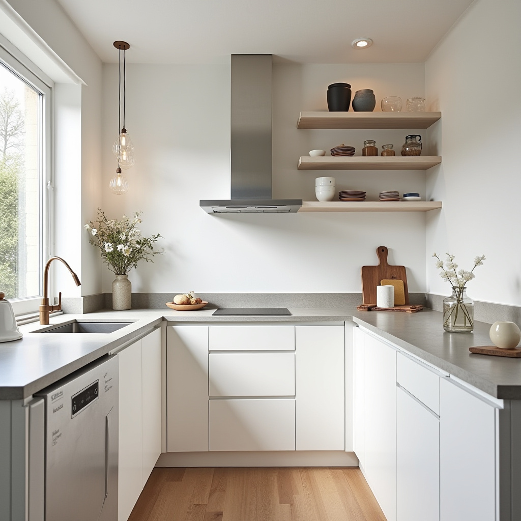 tiny boho kitchen 40
