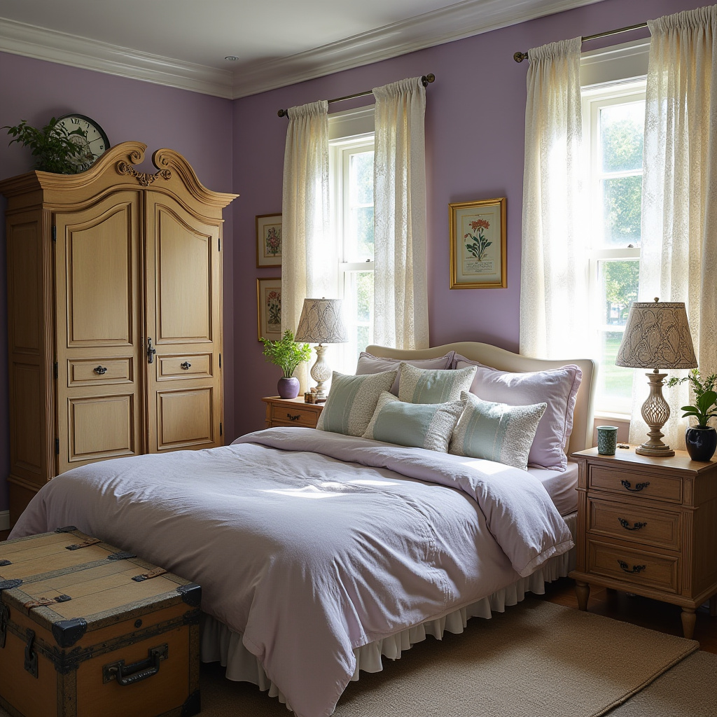 vintage boho bedroom 10