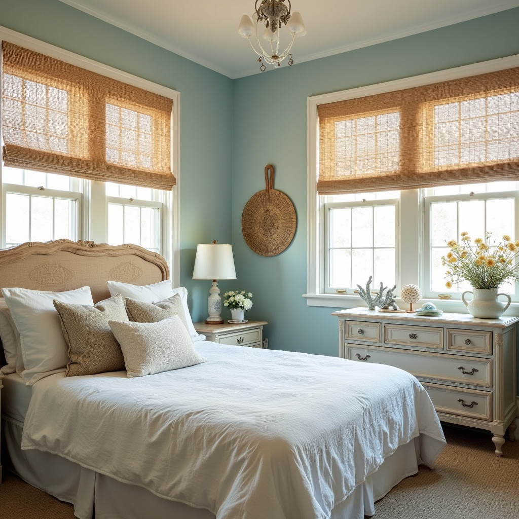 vintage boho bedroom 19
