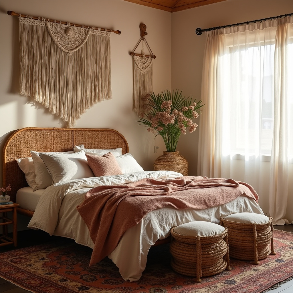 vintage boho bedroom 2