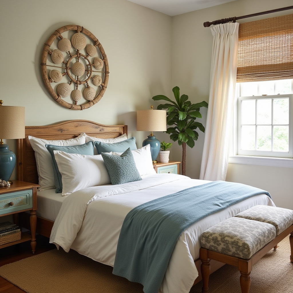 vintage boho bedroom 20