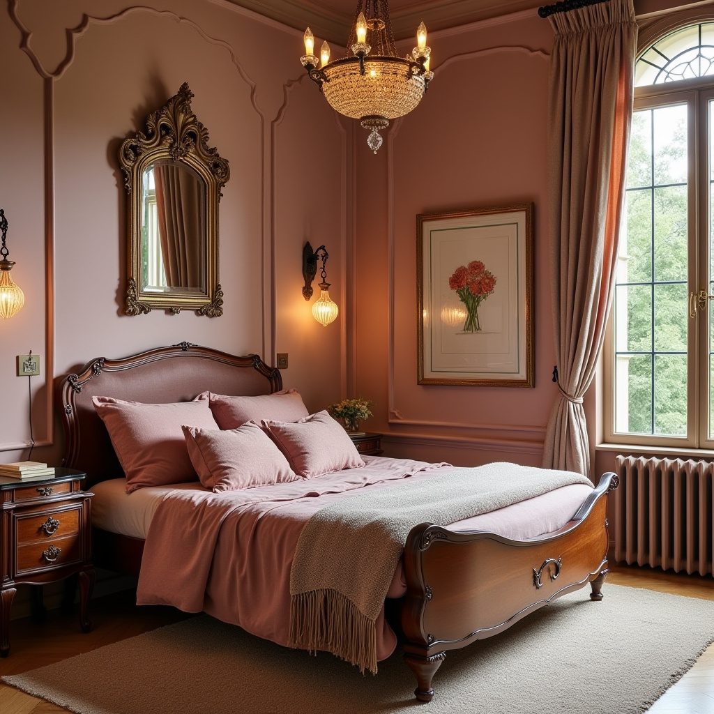 vintage boho bedroom 22