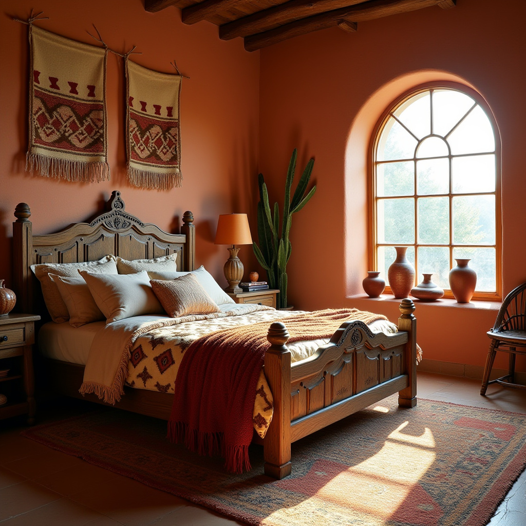 vintage boho bedroom 23