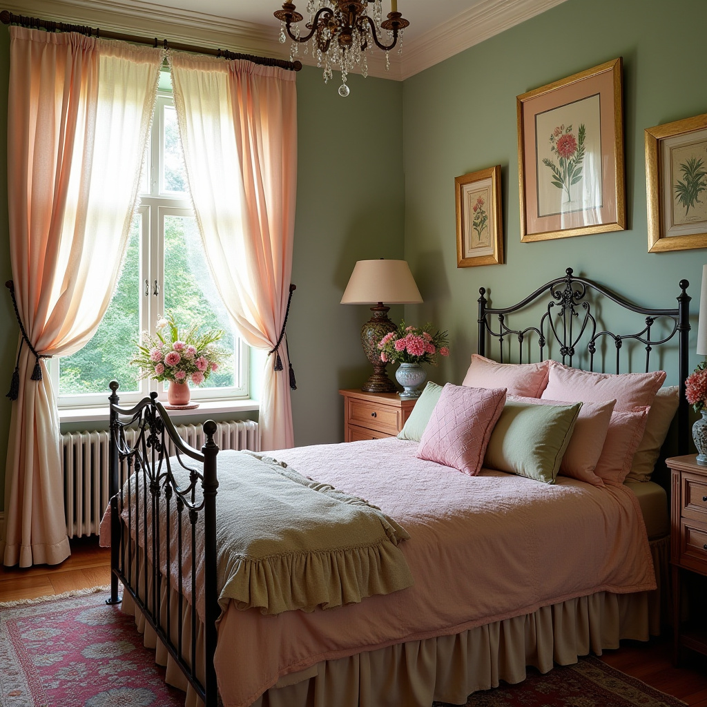 vintage boho bedroom 28