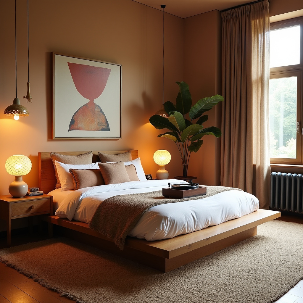 vintage boho bedroom 29