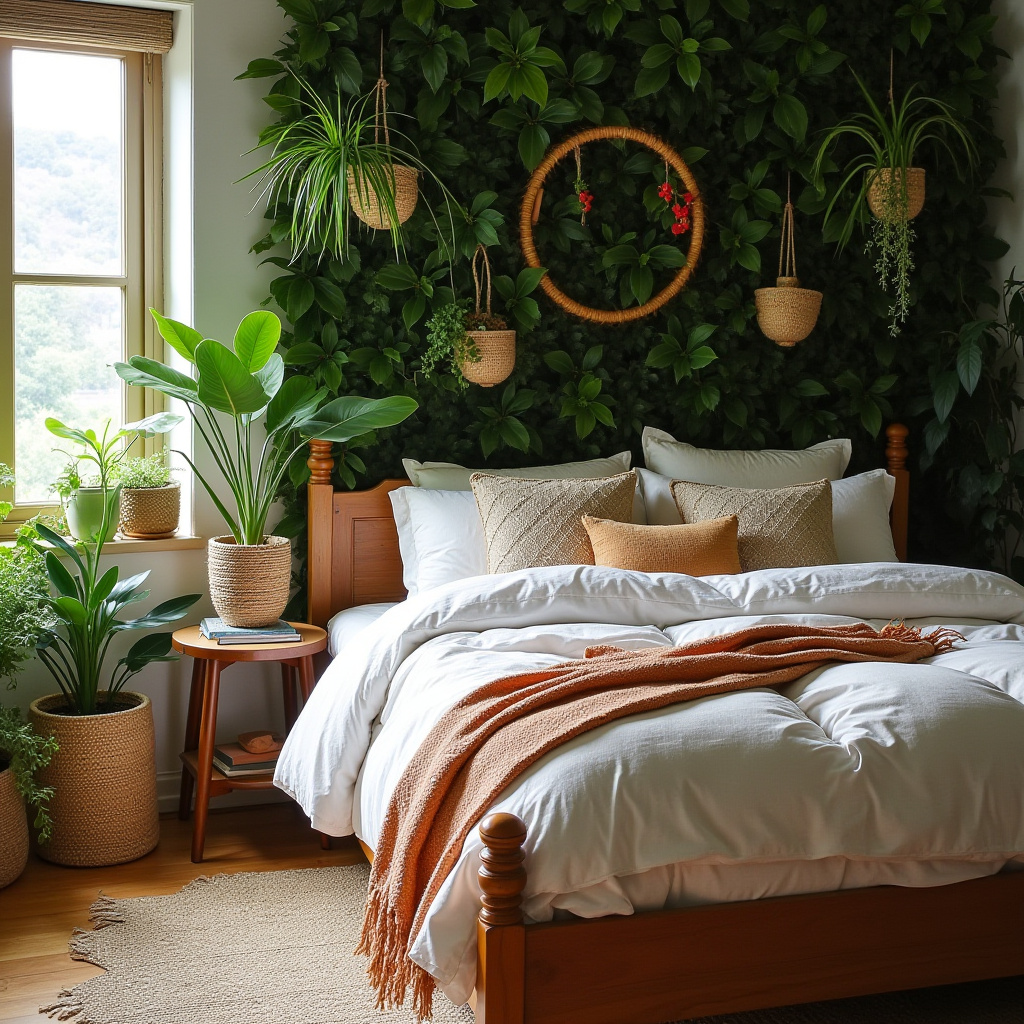 vintage boho bedroom 37