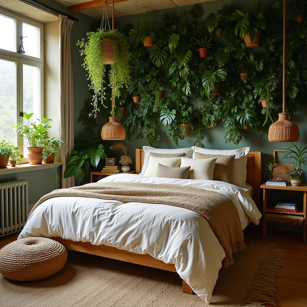 vintage boho bedroom 38