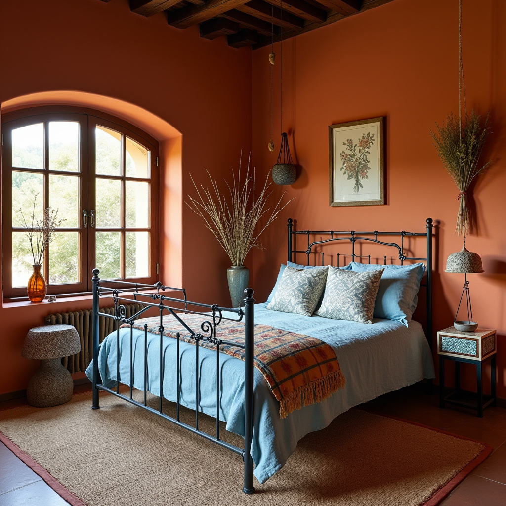 vintage boho bedroom 7