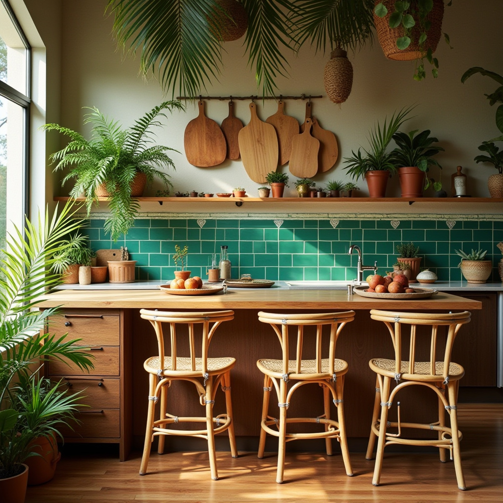 vintage boho kitchen 10