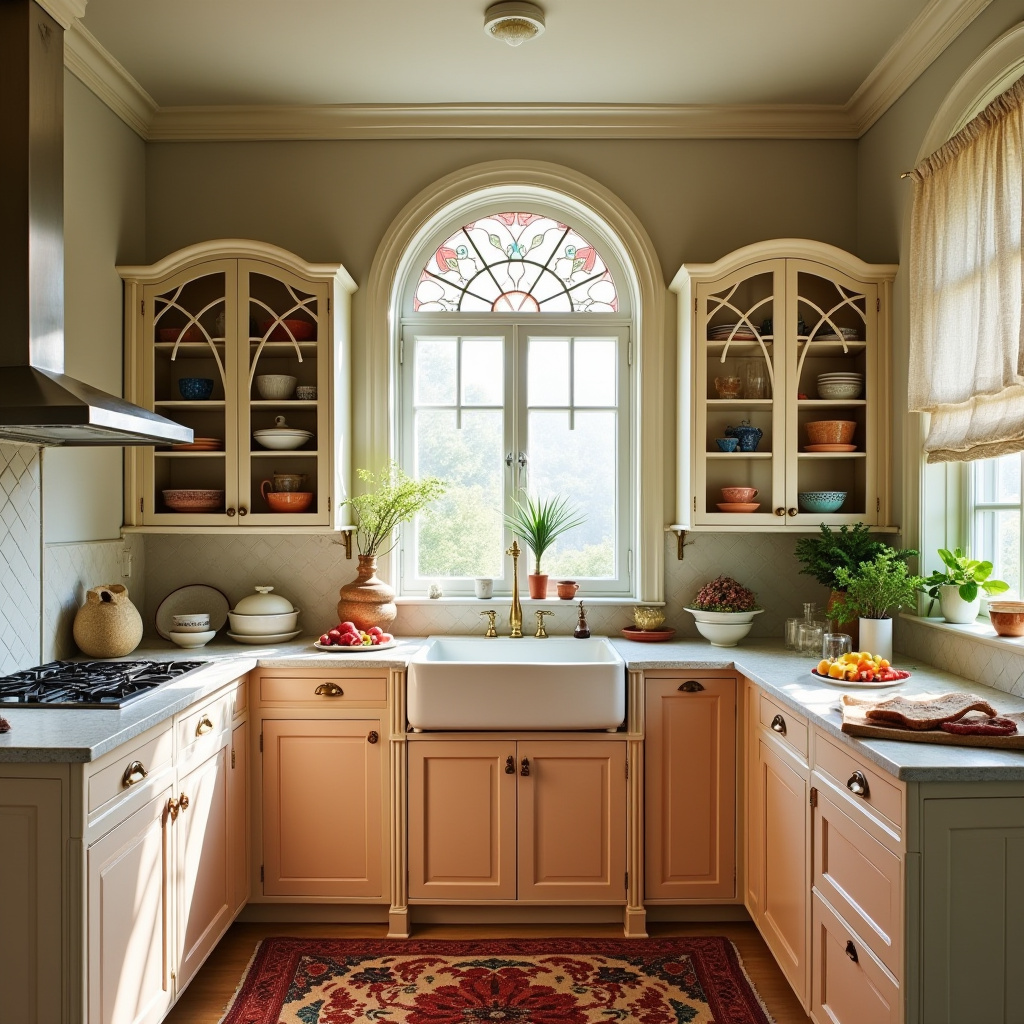 vintage boho kitchen 11