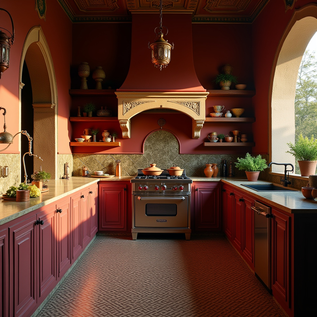 vintage boho kitchen 19