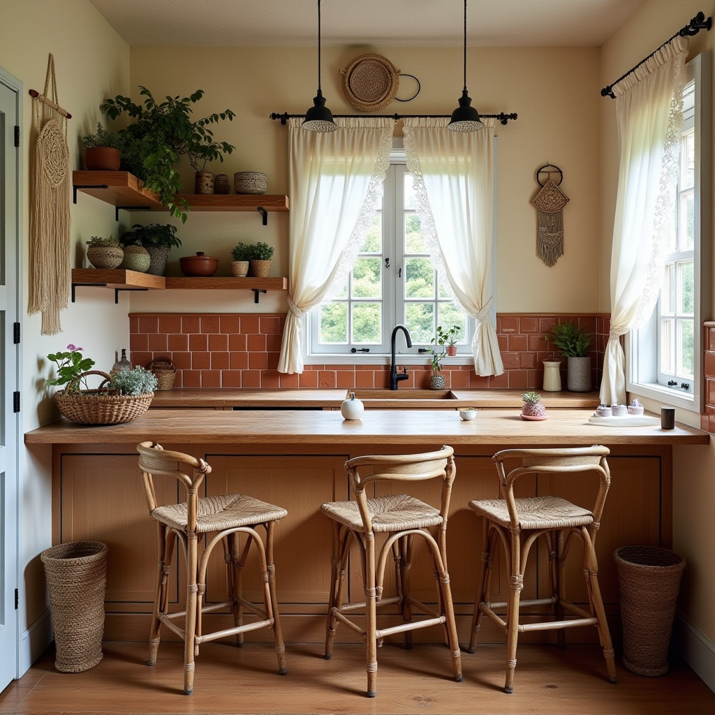 vintage boho kitchen 2