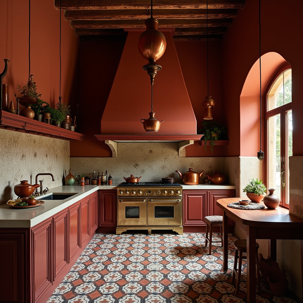 vintage boho kitchen 20