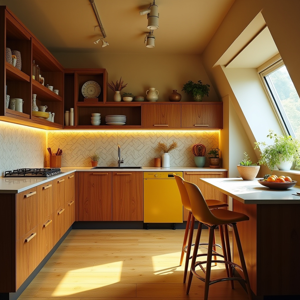vintage boho kitchen 21