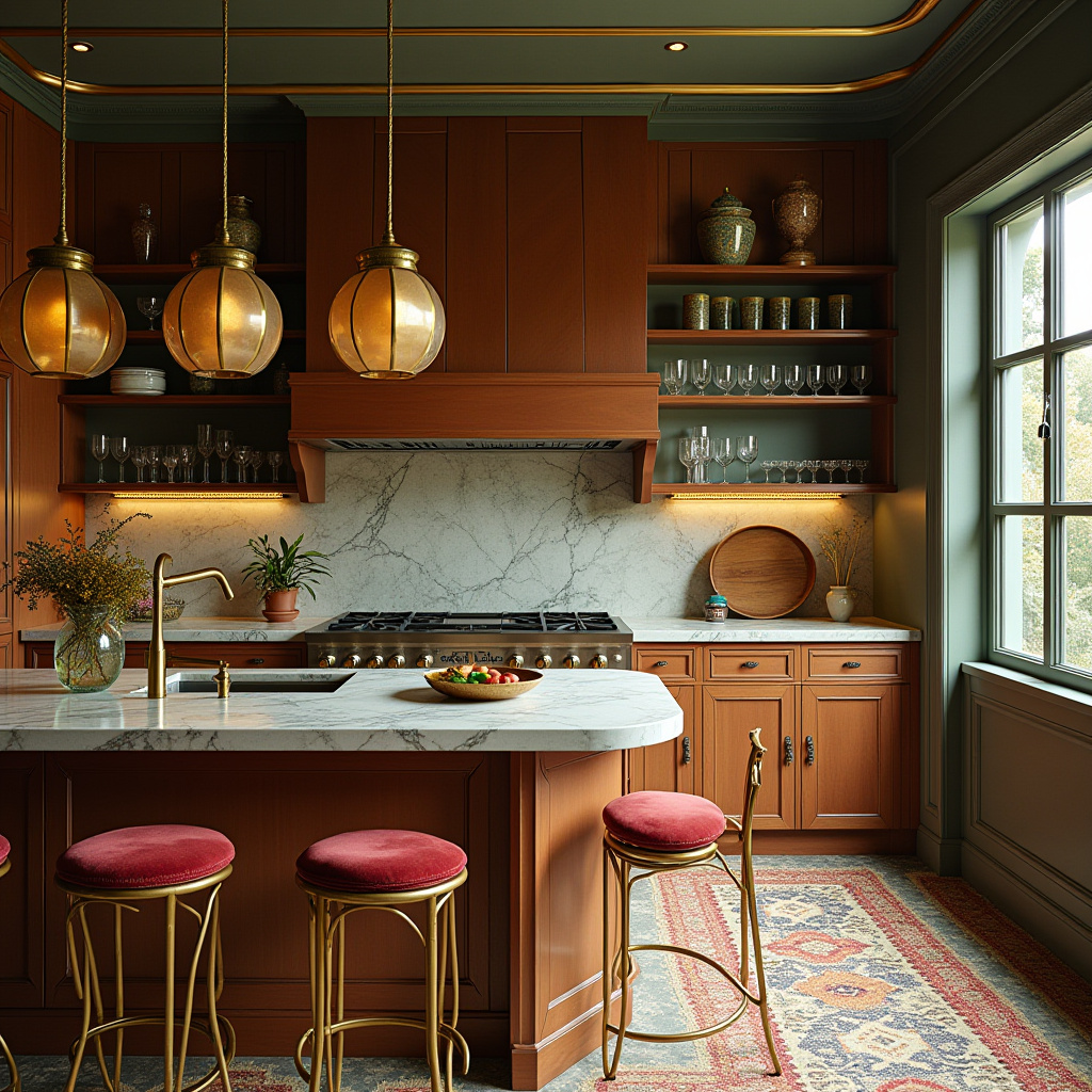 vintage boho kitchen 25