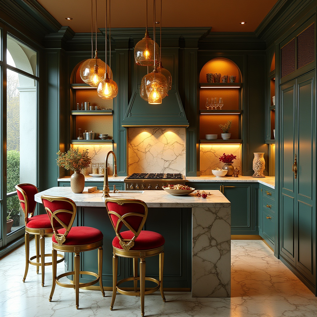 vintage boho kitchen 26