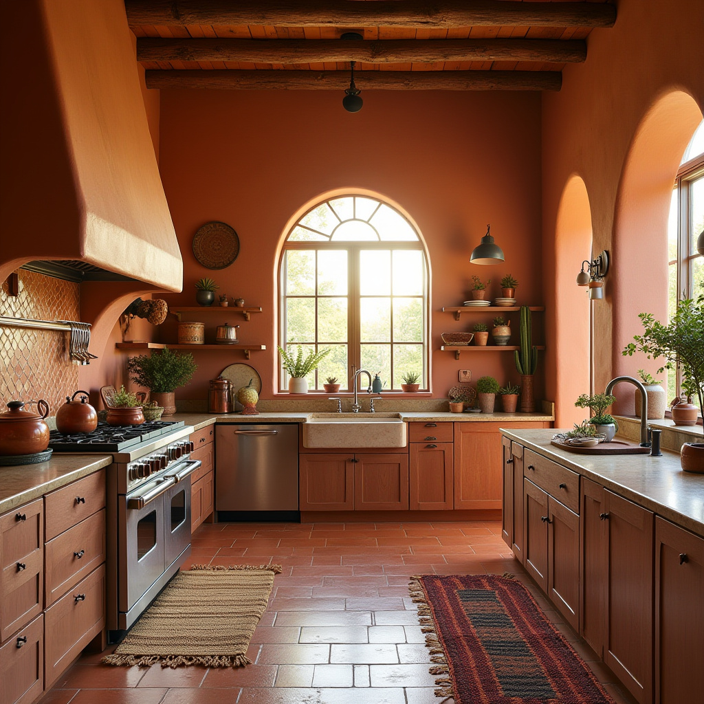 vintage boho kitchen 28
