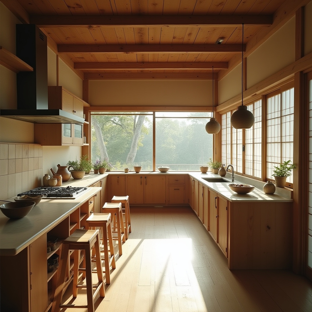 vintage boho kitchen 34