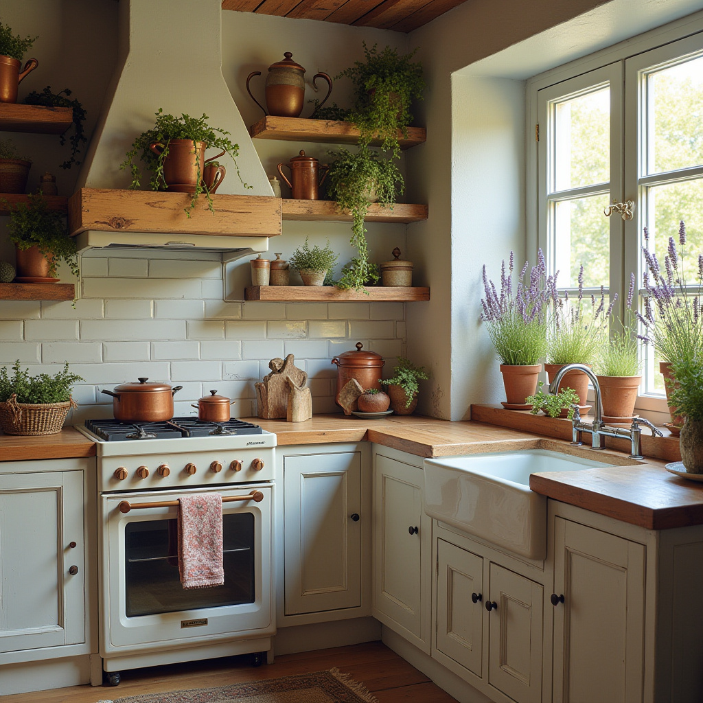 vintage boho kitchen 6