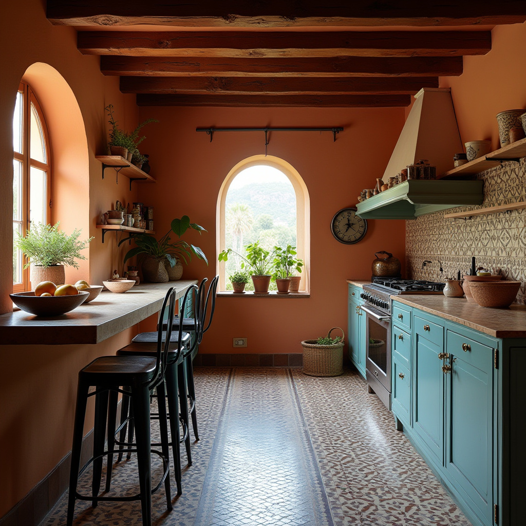 vintage boho kitchen 7