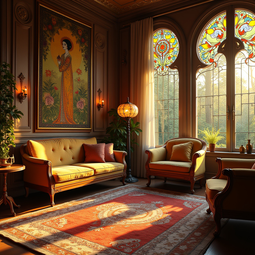 vintage boho living room 10