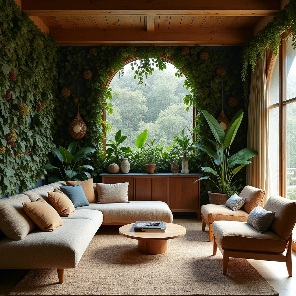 vintage boho living room 35