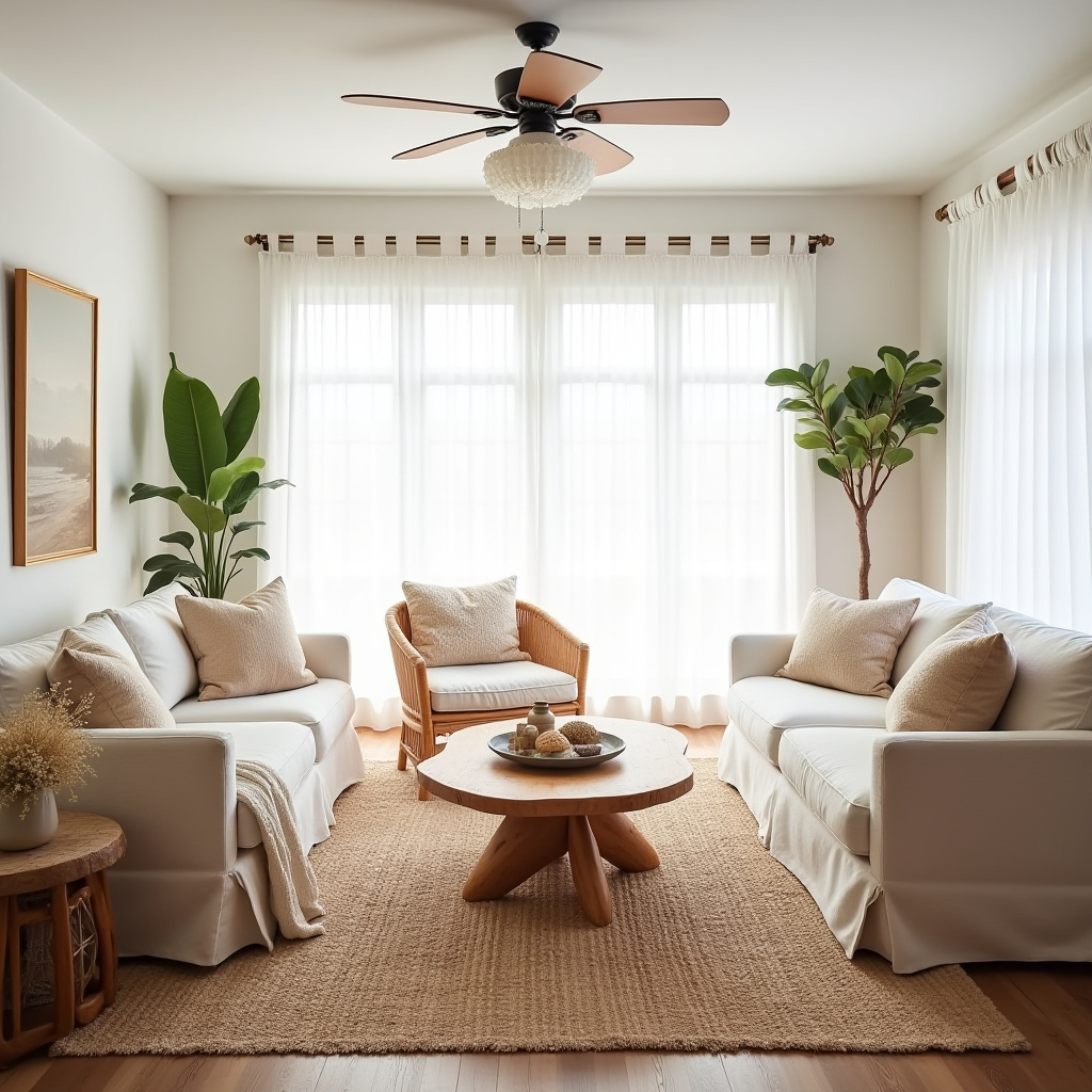 warm boho living room 19
