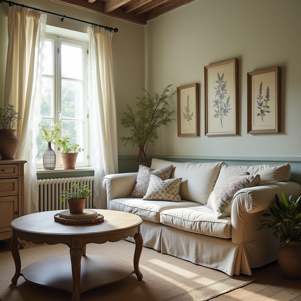 warm boho living room 25