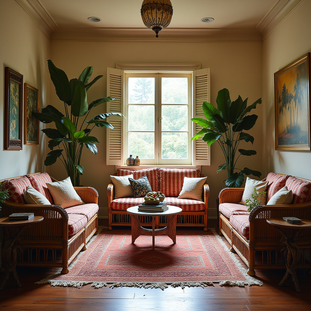 warm boho living room 40