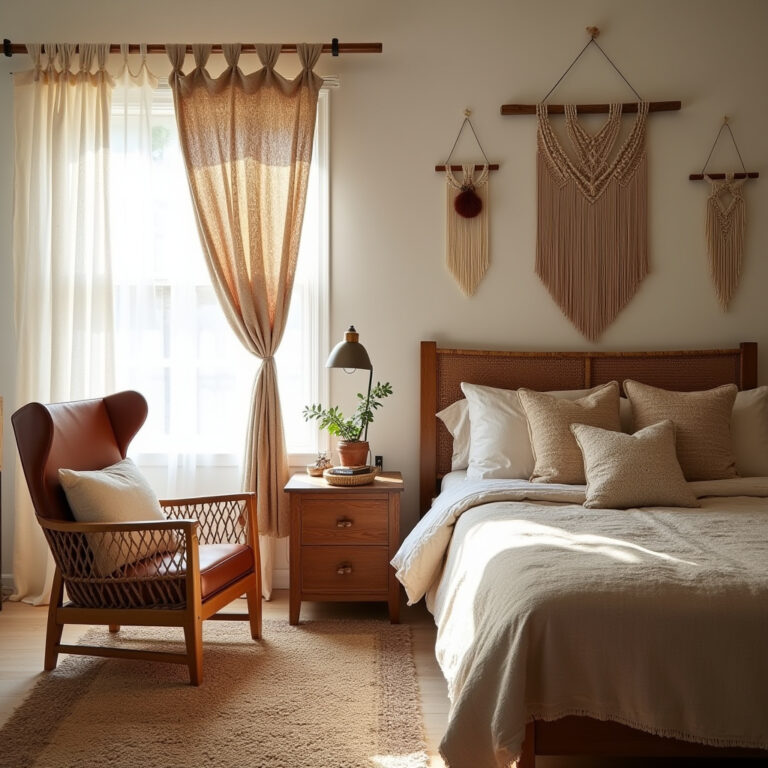 western boho bedroom 1